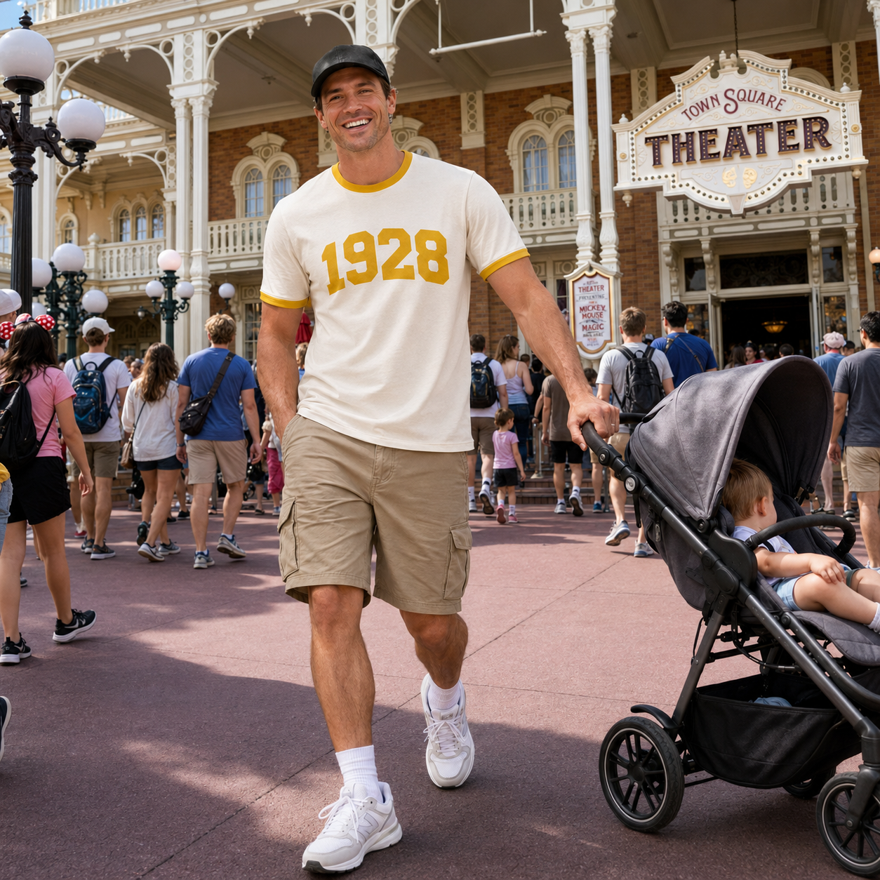 1928 vintage Mickey ringer t-shirt | giving back