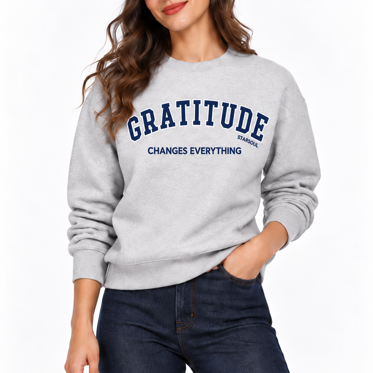 gratitude changes everything sweatshirt | feeding veterans