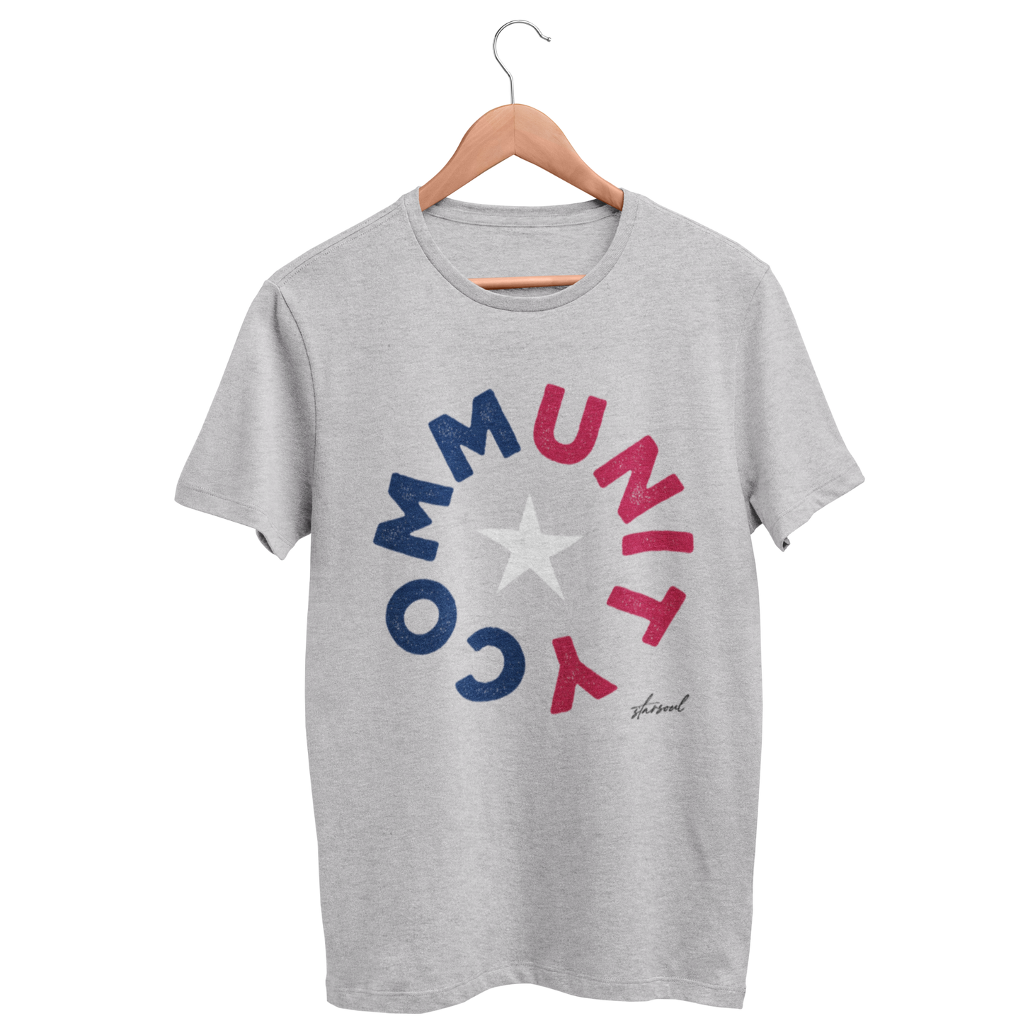 TX community star t-shirt | texas flood relief