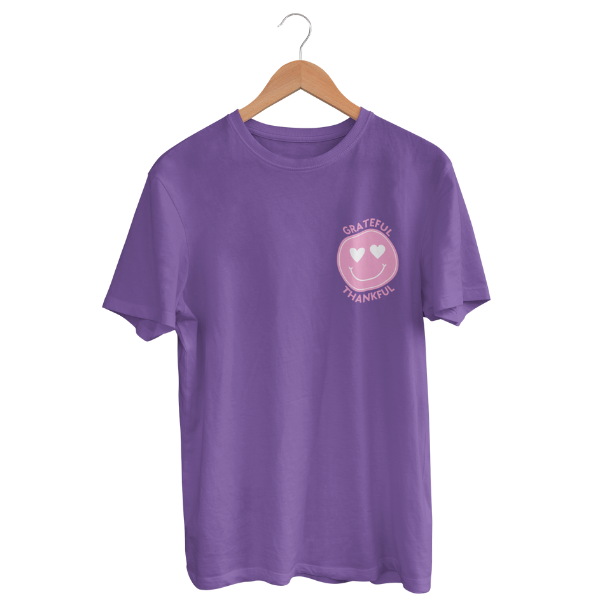 grateful smiley t-shirt | feeding veterans