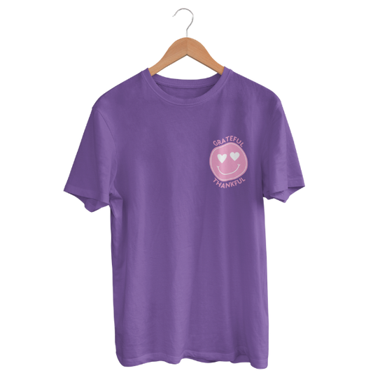 grateful smiley t-shirt | feeding veterans