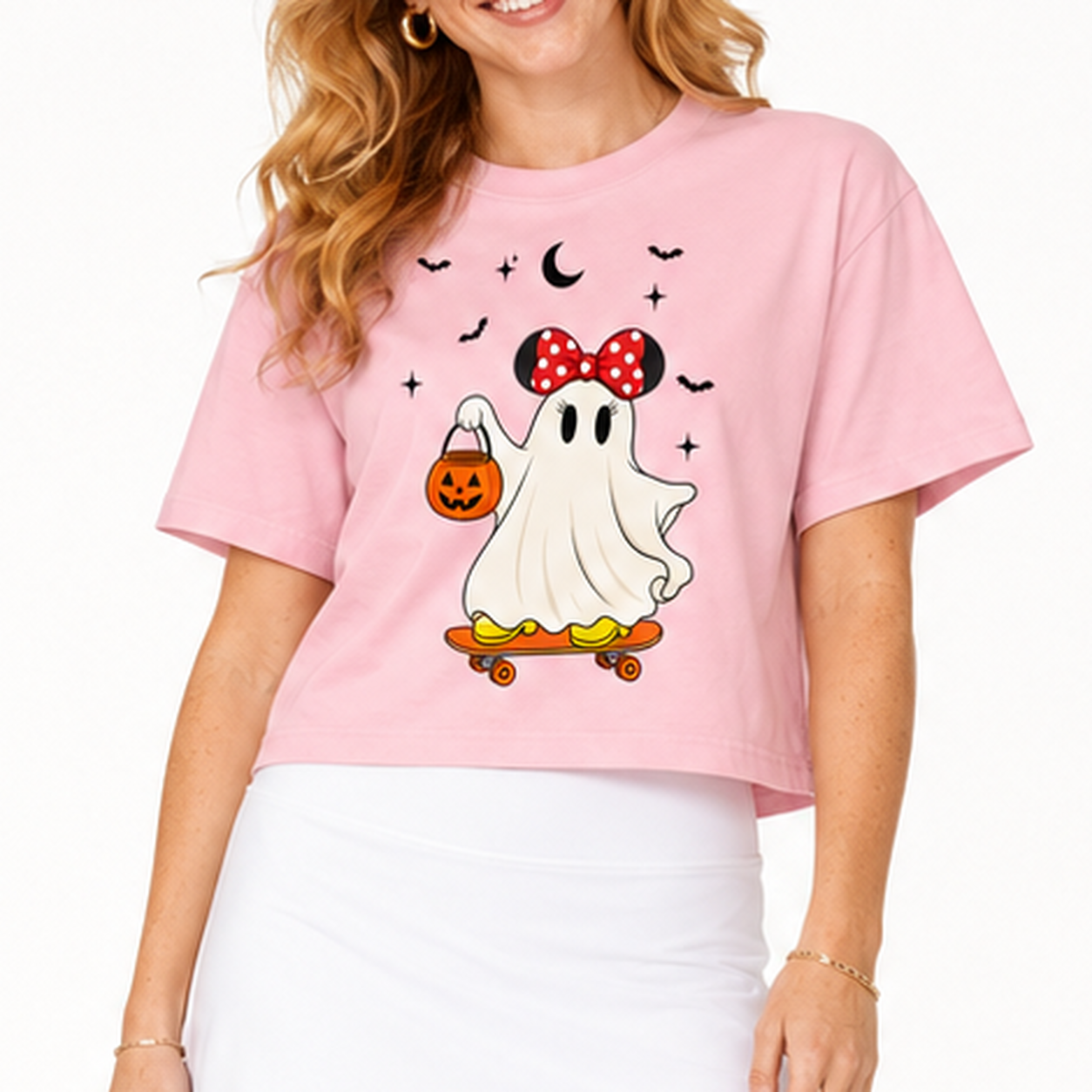 spooky skater boxy tee | halloween park tee