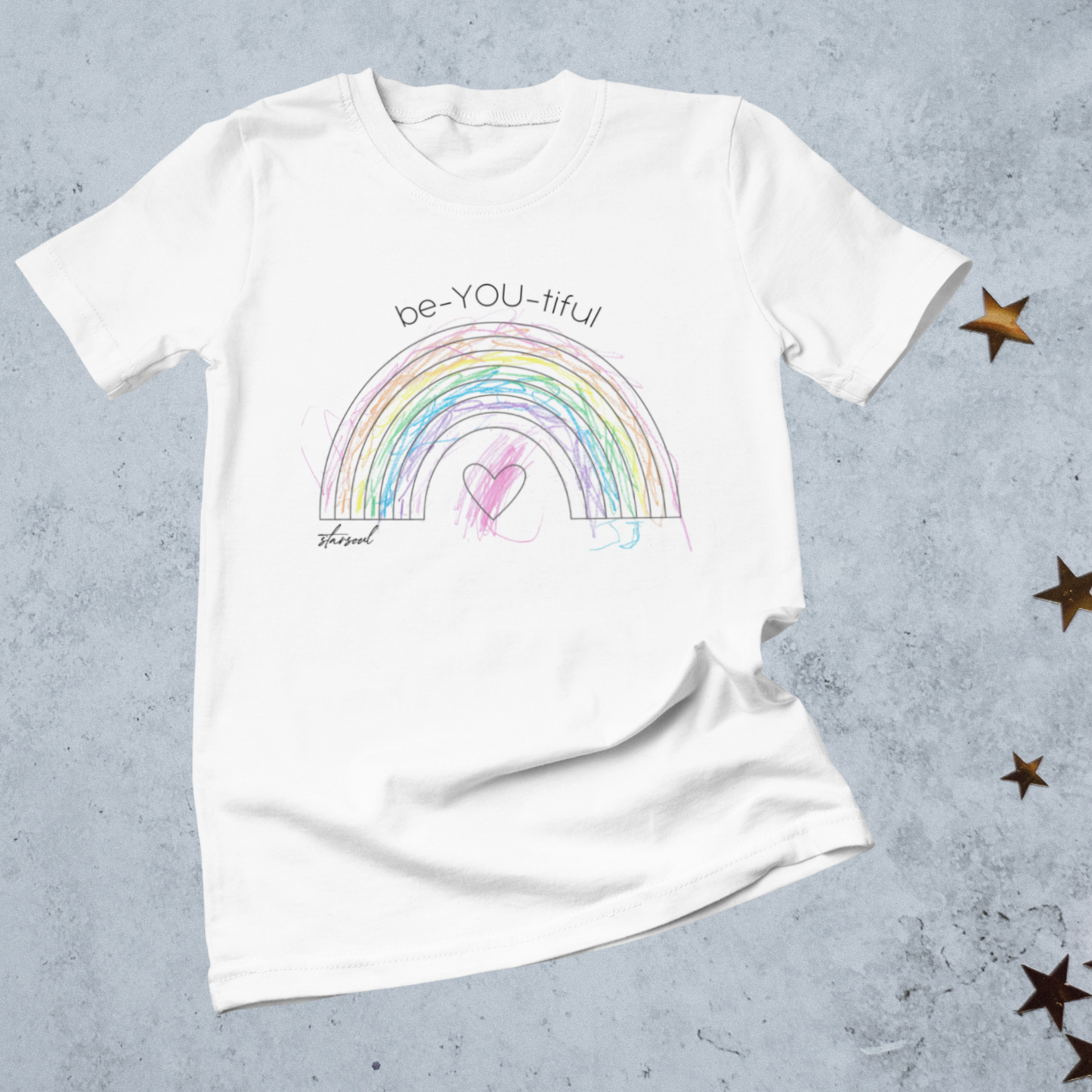 autism beautiful rainbow t-shirt