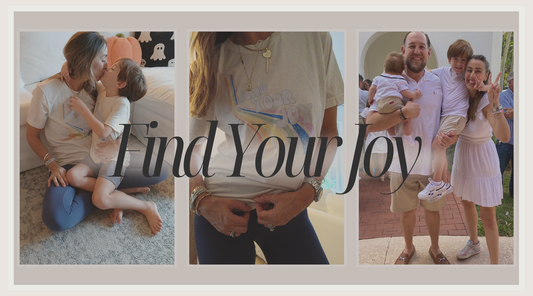 finding joy, navigating miscarriage, charity t-shirt