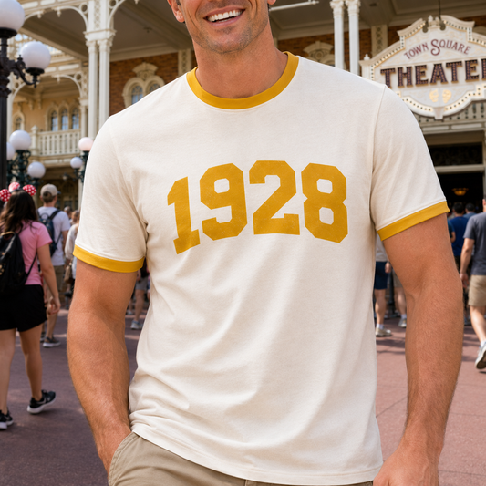 1928 vintage Mickey ringer t-shirt | giving back