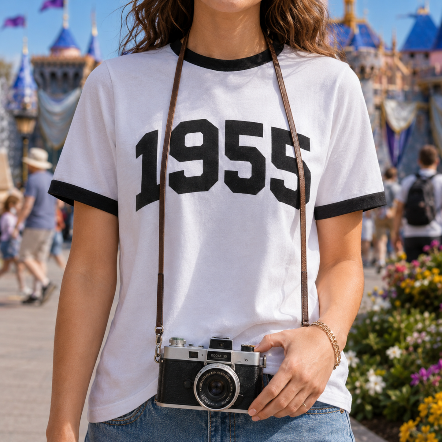 1955 disneyland | vintage ringer tee