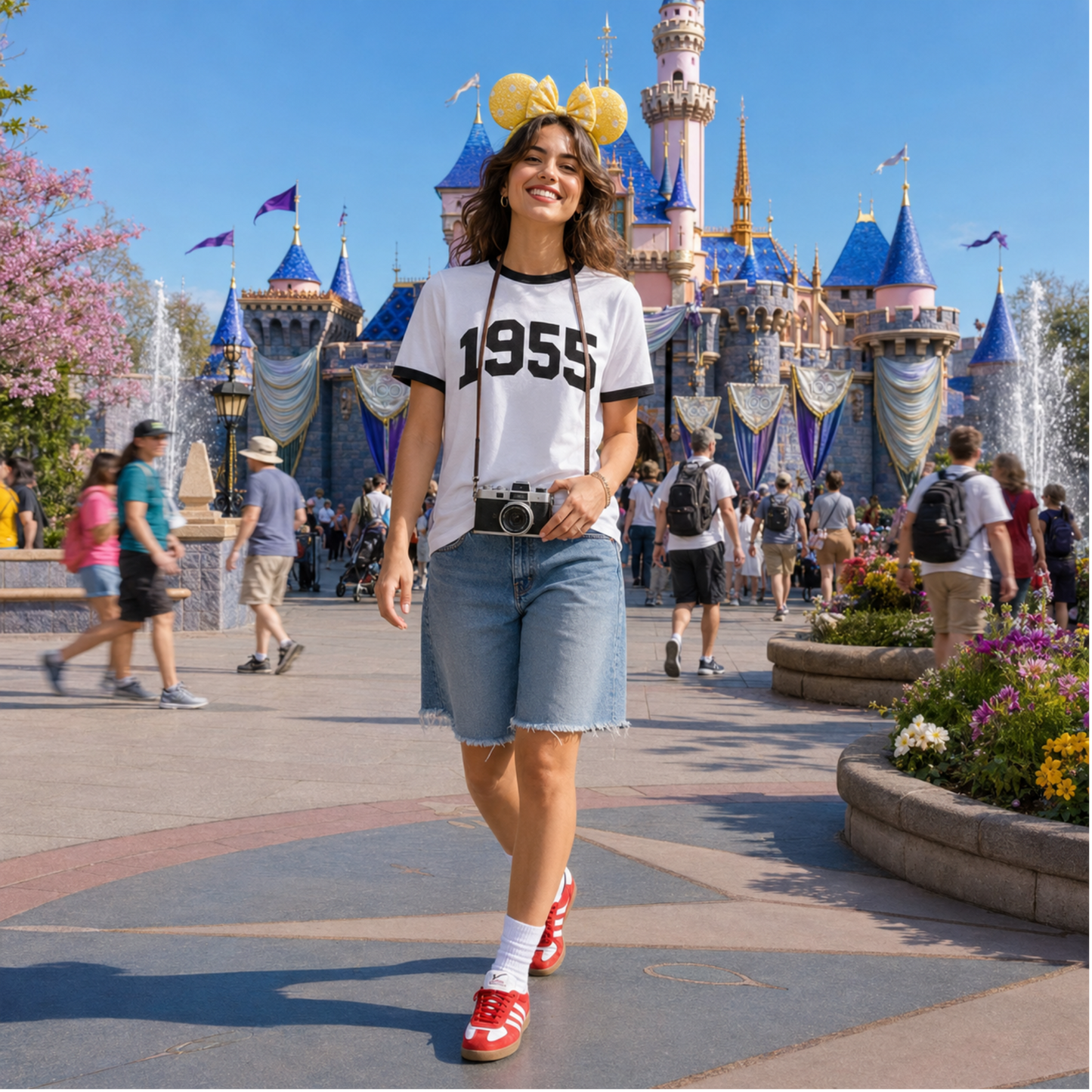 1955 disneyland | vintage ringer tee