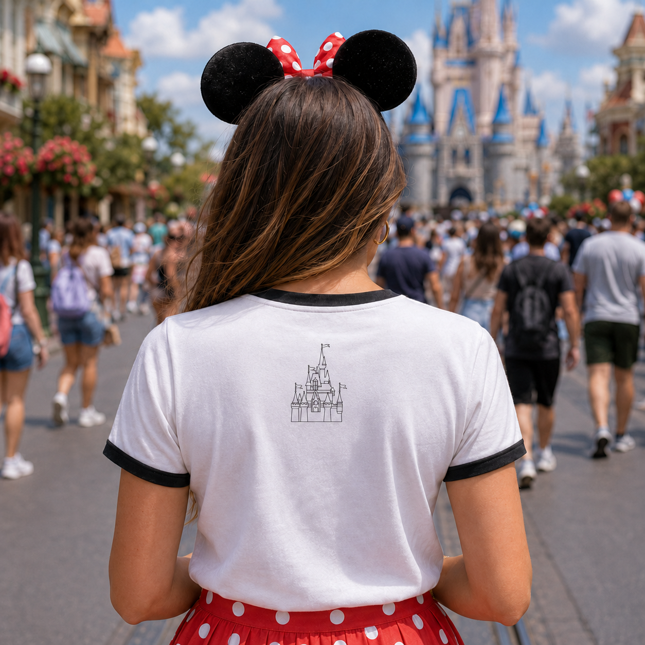 1971 walt disney world | vintage ringer tee