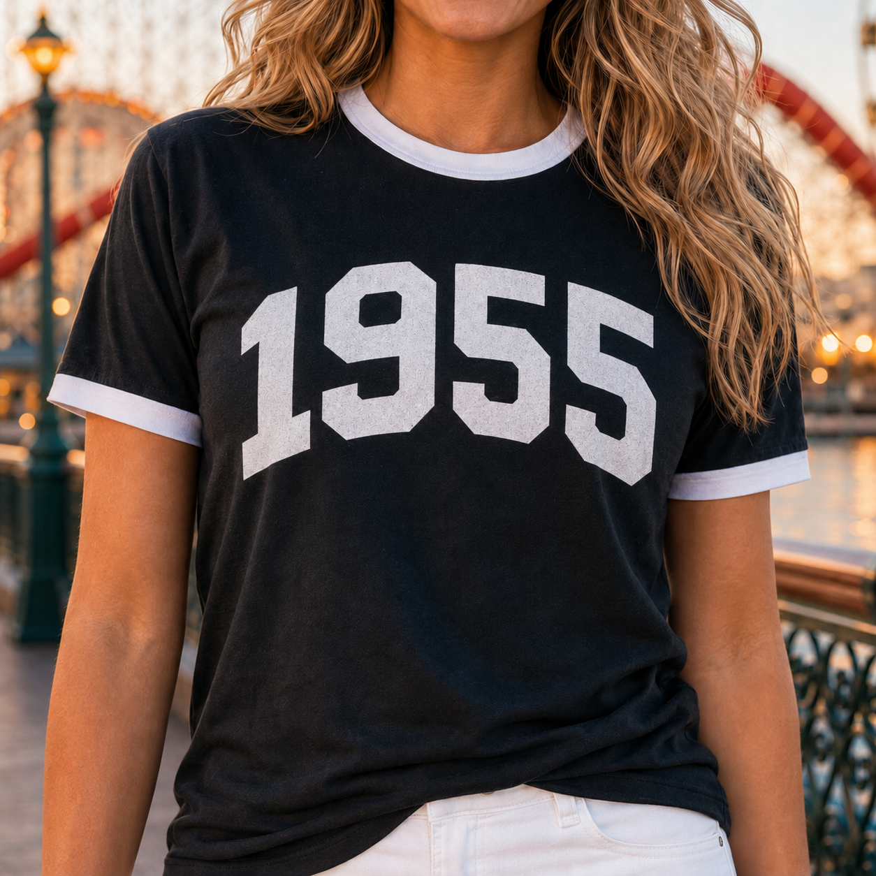 1955 disneyland | vintage ringer tee