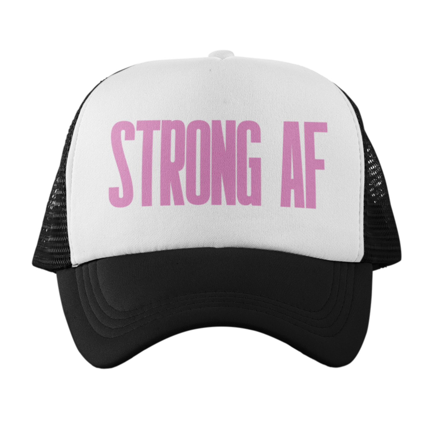 warrior trucker hat | breast cancer