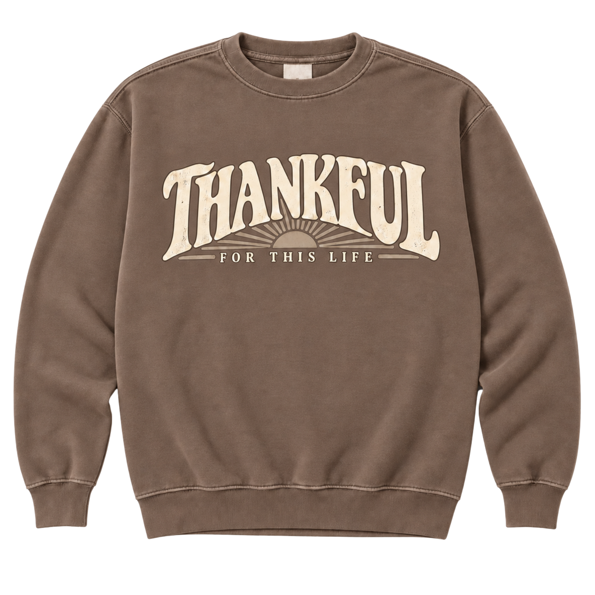 thankful sweatshirt | feeding veterans
