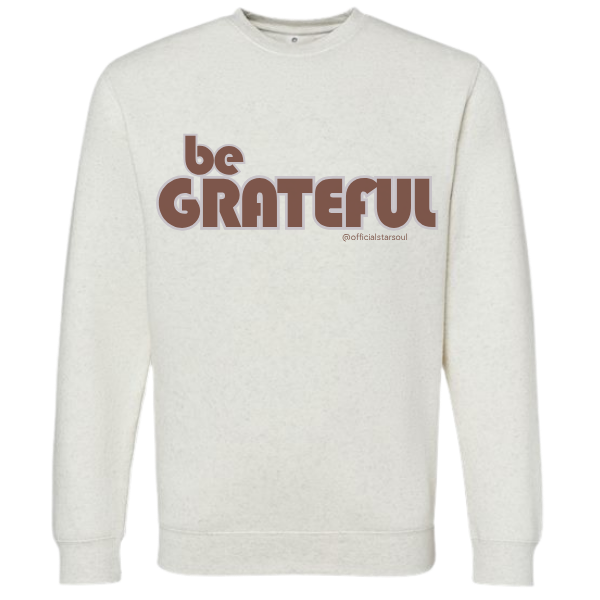 be grateful sweatshirt | feeding veterans