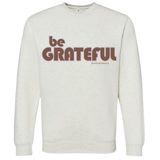 be grateful sweatshirt | feeding veterans