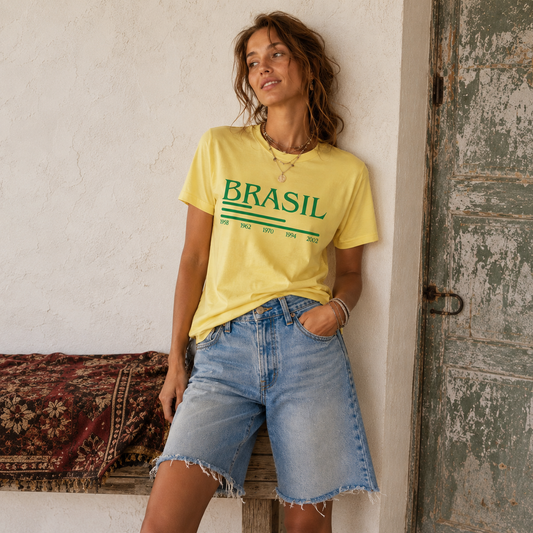 Brasil Hexacampeão Tee | world hunger