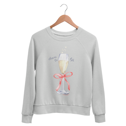 cheers to life sweatshirt | toys-for-tots
