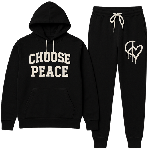 choose peace jogger set| toys-for-tots