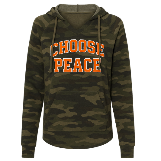 choose peace camo hoodie | toys-for-tots