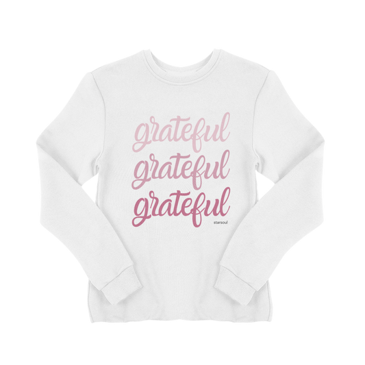 Gratitude Sweatshirt – Unisex Charity Top Supporting Feeding America