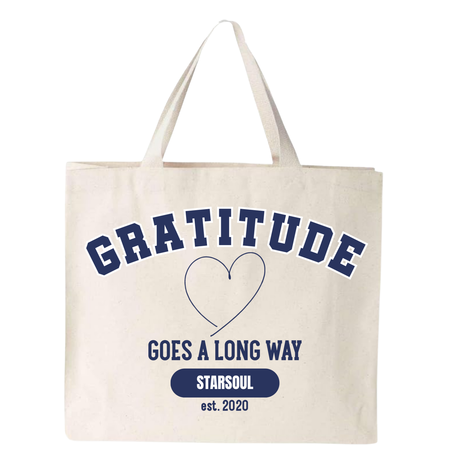 gratitude tote bag