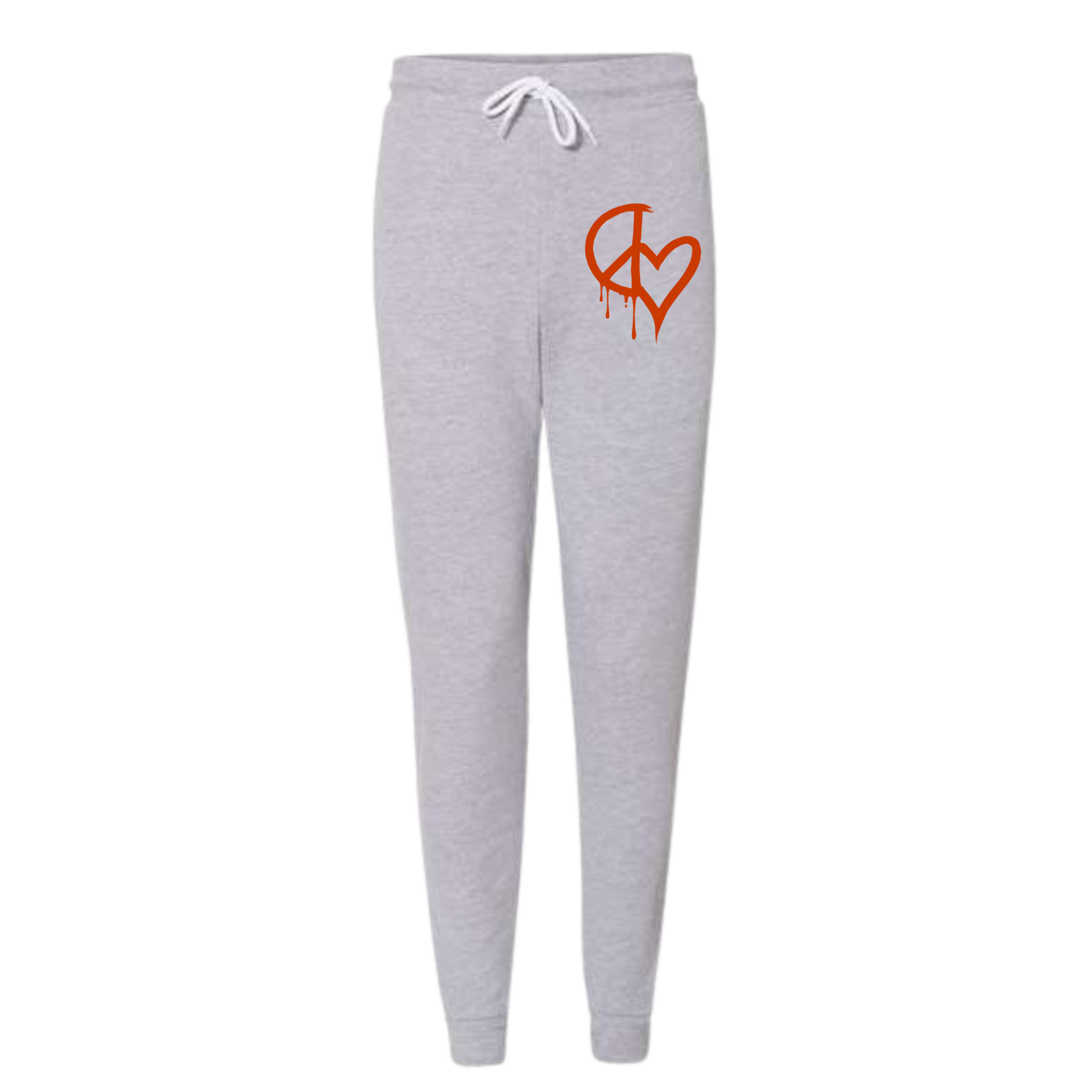 make love not war jogger | toys-for-tots