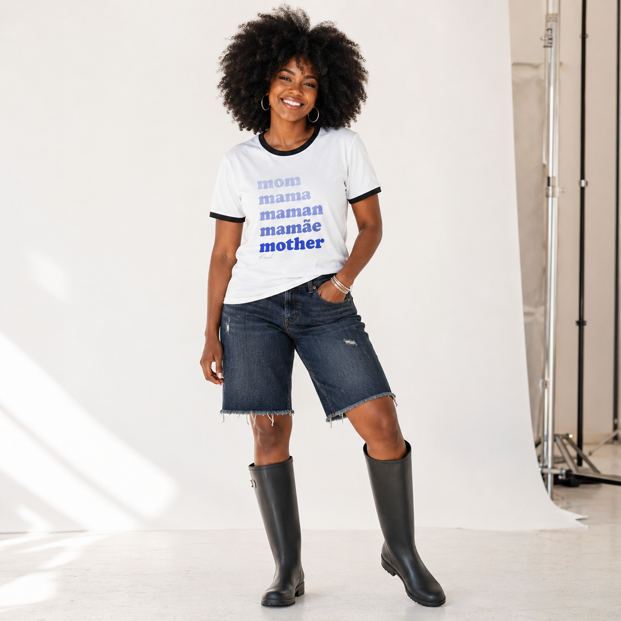 mother in every language ringer t-shirt | moms in need