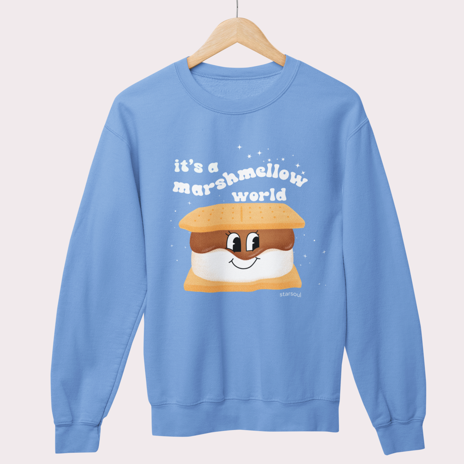 The Holiday Collection donates all proceeds to programs gifting toys to underprivileged kids through out the season. Shop and give back, and be merry! Marshmellow world blue sweater
