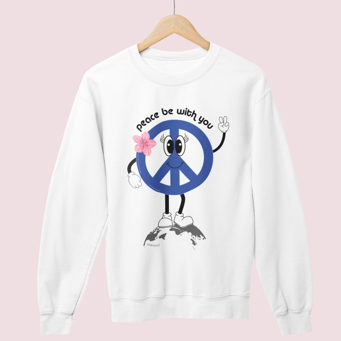 The Holiday Collection donates all proceeds to programs gifting toys to underprivileged kids through out the season. Shop and give back, and be merry! Peace be with you sweater