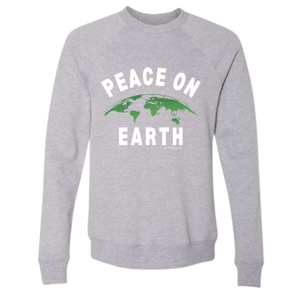 peace on Earth sweatshirt | toys-for-tots