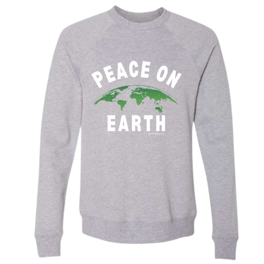 peace on Earth sweatshirt | toys-for-tots