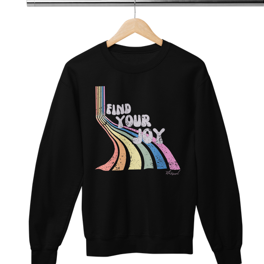 pregnancy and infant loss_rainbow find joy sweatshirt