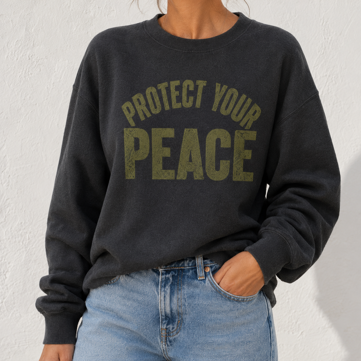 protect your peace sweatshirt | kids' education