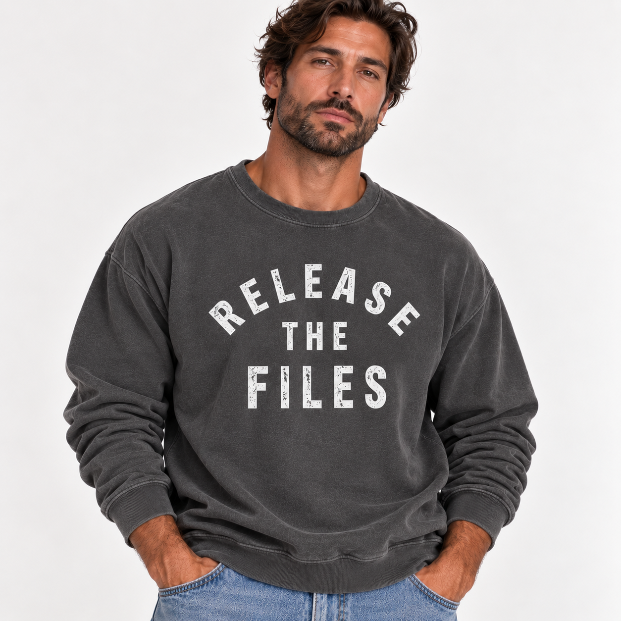 release the files sweatshirt | sex trafficking