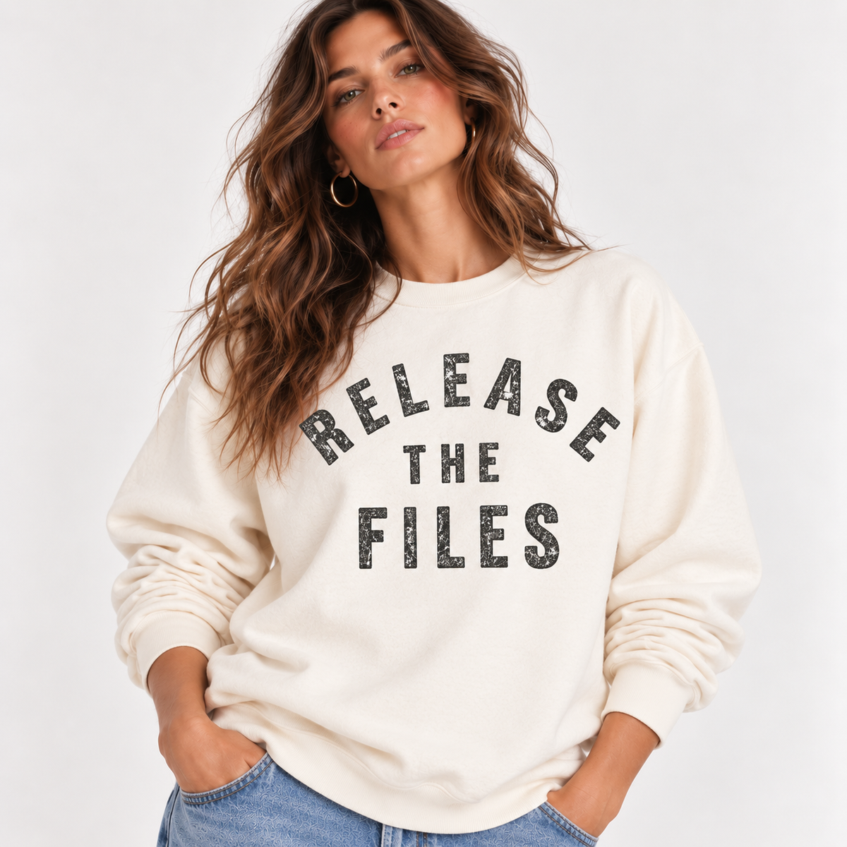 release the files sweatshirt | sex trafficking