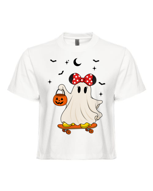 spooky skater boxy tee | halloween park tee
