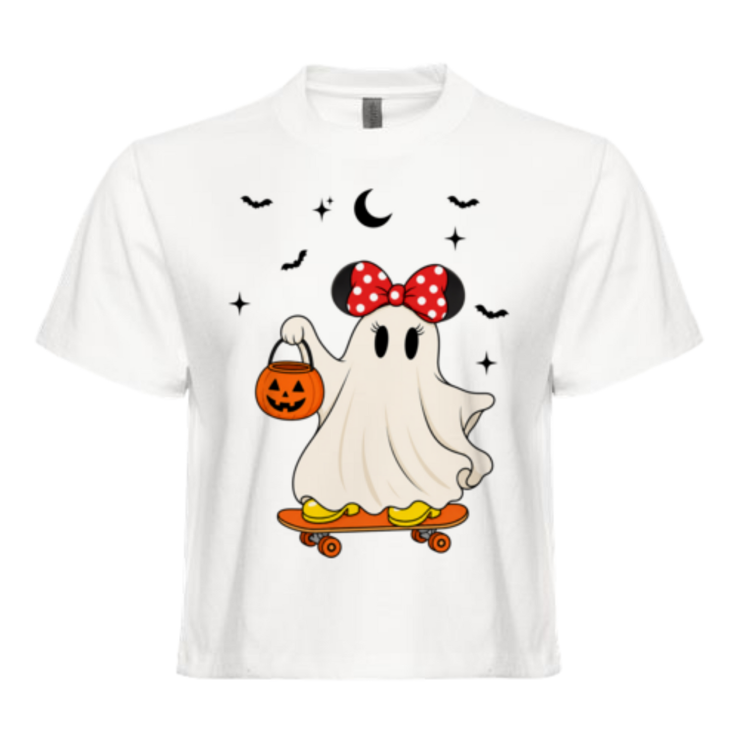 spooky skater boxy tee | halloween park tee