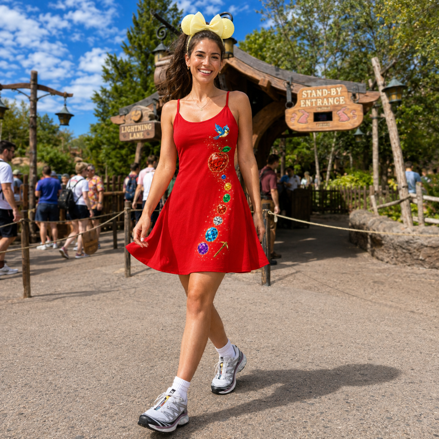 Snow White Seven Gems Tennis Dress | Disney Park Outfit