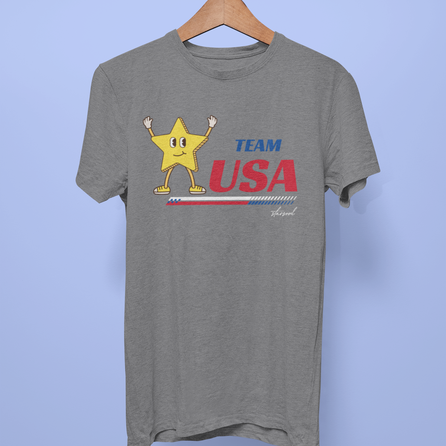 Charity t-shirt subscription box. Proceeds from each Patriotic tee directly support Feeding America for Veterans. Each t-shirt sold will provide over 50 meals to Veterans and their families who are in need.  Team USA, wear your pride, celebrate the Summer Olympics and support Veterans.