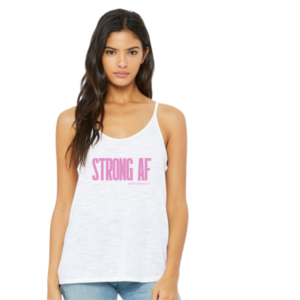 strong AF tank | breast cancer