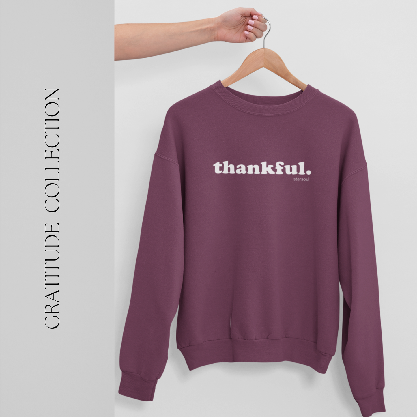 grateful charity sweatshirt