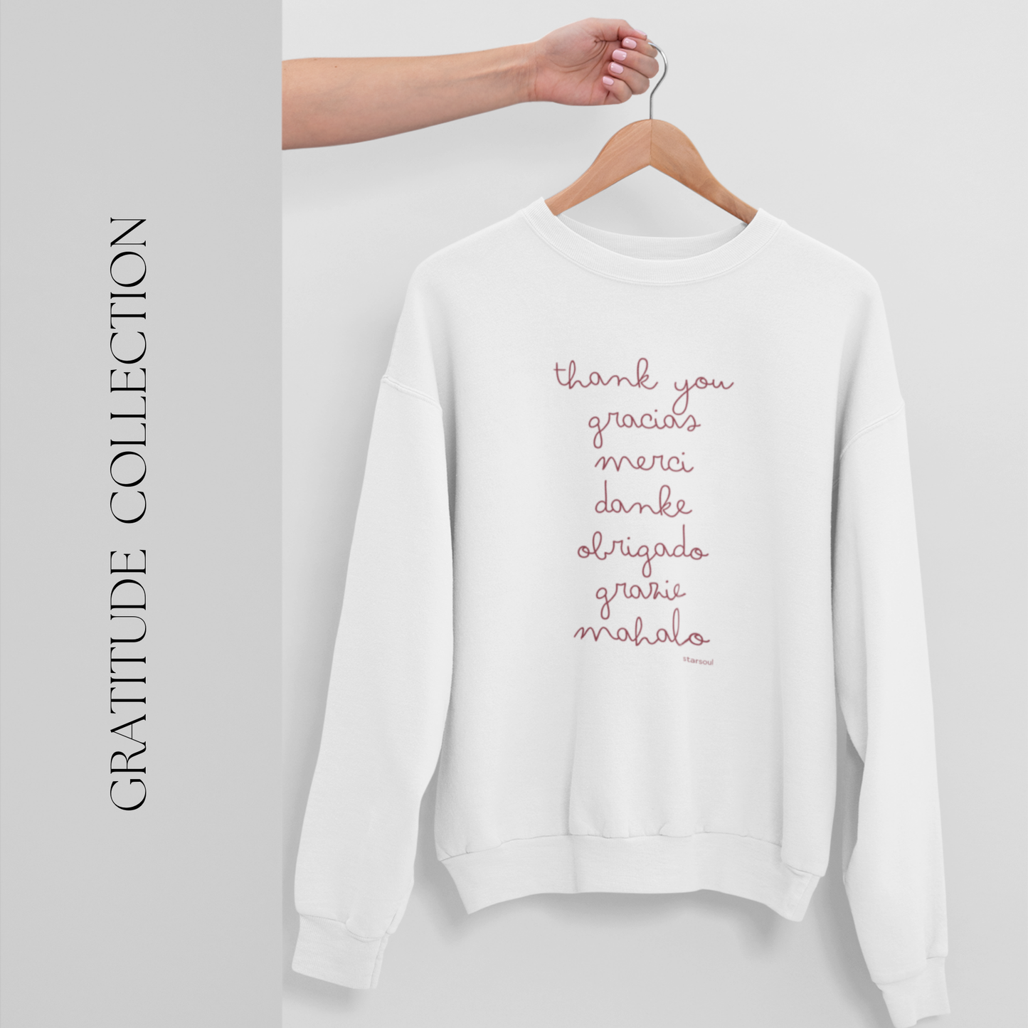 grateful charity sweatshirt