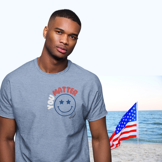 Every purchase from the You Matter collection donates all proceeds to the Feeding America, providing meals to Veterans in need. Each shirt provides 50 meals to a Veteran